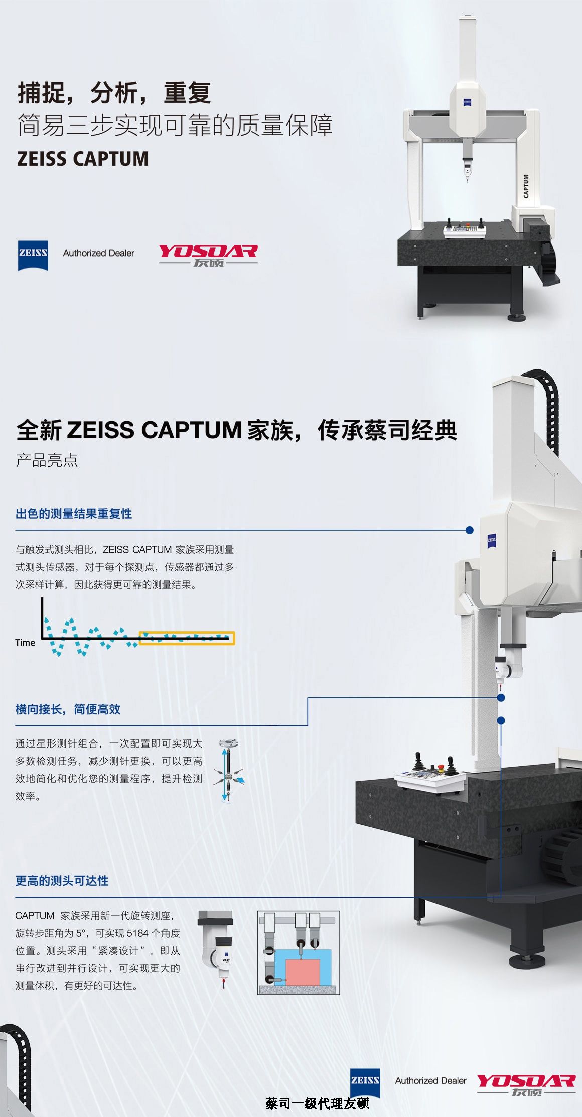 太原蔡司三坐标CAPTUM